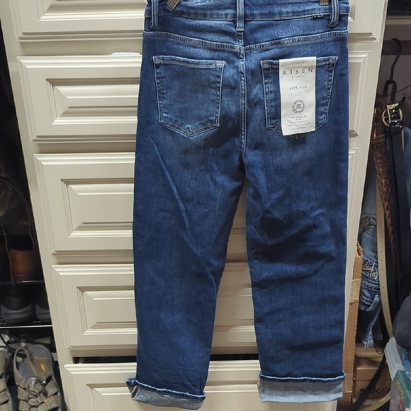 High Rise Blue Jeans - Picture 3 of 5